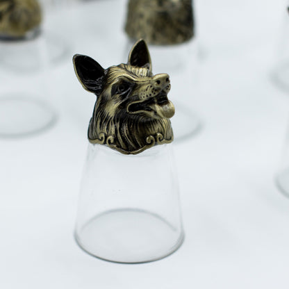 Forest and Mystical Creatures Shot Glass Gift Set, 12 x 25ml, showing the distinctive design – shot glass gift set product image 16